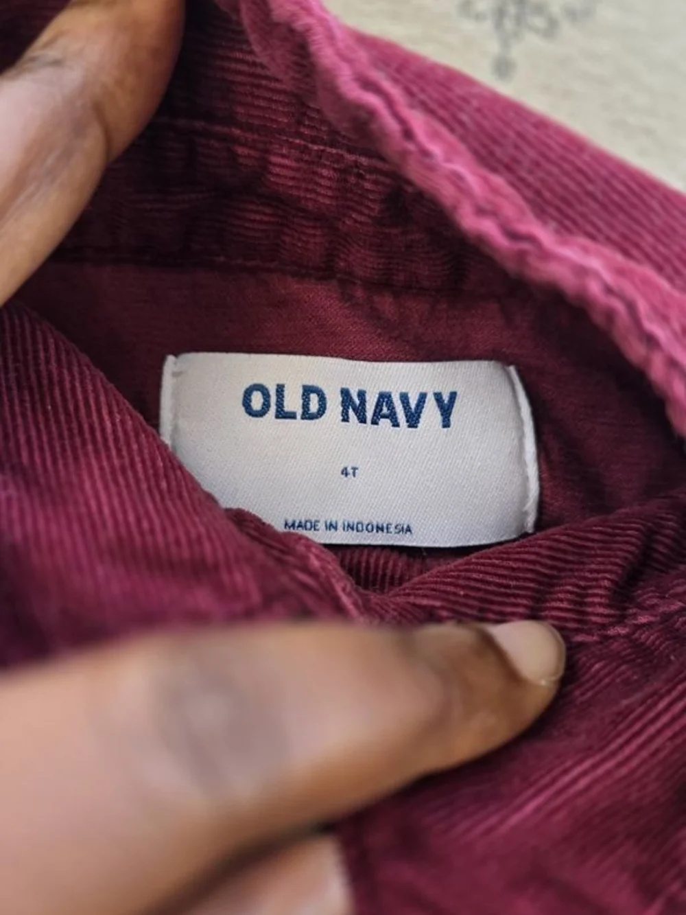 Old Navy soft corduroy